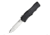 Hogue Exploit Automatic Folding Knife, 3.5in, CPM S30V Stainless Steel, Tanto Blade, Stone Tumbled, Matte Black Aluminum Handle, 34040