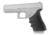 Hogue Glock HandAll Beavertail Grip Sleeve, Glock 17/17L/19X/34/34 MOS, Gen 1/2/5, Black, 17020