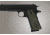 Hogue Govt. G-10 Magrip Kit - Piranha Grip Flat Mainspring G-Mascus Green 01228
