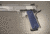 Hogue Govt. Model Checkered Aluminum - Matte Blue Anodized 45173
