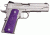 HOGUE Govt. Model Rubber Grip Panels Checkered W/Diamonds Purple, Purple 45016