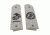 Hogue Govt. Model Scrimshaw Ivory Polymer Ambi Safety Cut - Marine Eagle Globe and Anchor 45031