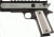Hogue Govt 3/16 Thin Aluminum, Brushed, Gloss Clear, Anodized 01465