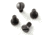 Hogue Grip Screws For Government and Officers Models Slotted Black Package of Four 45008