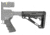 Hogue Grooved Beavertail Grip &amp; Collapsible Buttstock Kit, AR-15/M16, Mil-Spec Buffer Tube, Slate Grey, Universal, 15556