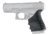 Hogue HandAll Beavertail Grip Sleeve, Glock 19 Gen1/2/5, Black, 17050