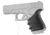 Hogue HandAll Beavertail Grip Sleeve, Glock 19 Gen3/4, Black, 17040