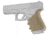 Hogue HandAll Beavertail Grip Sleeve, Glock 19 Gen3/4, Flat Dark Earth, 17043