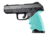 Hogue HandAll Beavertail Grip Sleeve, Ruger Security-9, Aqua 17704