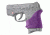 Hogue HandAll BGS Smith and Wesson Bodyguard/Taurus TCP and Spectrum, Purple, 18506
