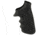 Hogue HandALL OverMolded Rubber Monogrip Taurus Raging Bull Revolver Grip, Black, 68000