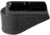 Hogue Glock 26 9mm Rubber Grip, 10-Rounds Magazine Extension, Black, 10, 18620