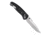 Hogue Mysto 3.4in ABLE Lock Folding Knife, CPM MagnaCut Stainless Steel, Drop Point Blade, Richlite Black Diamond/Metal Element Handle, 24457