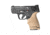 Hogue OverMolded Rubber Smith &amp; Wesson M&amp;P 9 Shield Plus, 13 Round Magazine Base Pad