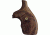 Hogue Handgun Grip, J Frame Round Butt Rosewood Bantam, Checkered 61951 