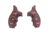 Hogue Kimber K6 Bantam Grip, Smooth, G10, Red Lava, 41669