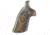 Hogue Lamo Camo No Finger Groove Checkered Grip 80411