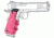 Hogue Laser Equipped Grips For 1911 Government Models Pink - Red Laser 1H-LS-45087