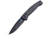 Hogue Mysto Folding Knife, 3.4in, CPM MagnaCut Stainless Steel, Clip Point, Black Carbon Fiber Handle, 24492-LIM