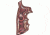 Hogue N Sq. Butt Rose Laminate Gun Grip 29500