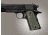 Hogue Officers Model Piranha Grip G-10 - G-Mascus Green 43138