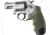 Hogue Round Butt Centennial/Metal Bodyguard Rubber Smith &amp; Wesson J-Frame Revolver Mono Revolver Grip