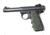 Hogue Ruger 22/45 RP Rubber Grip with Finger Grooves OD Green 82081