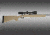 Hogue Ruger 77 MKII Pillar Bed Stock for Short Action Standard Barrel, Flat Dark Earth 77300
