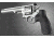 HOGUE Ruger GP100/Super Redhawk No Finger Groove Rubber Grip, Black 80010