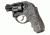 HOGUE Ruger LCR Enclosed Hammer Piranha Grip G10, G-Mascus Black/Gray 78137