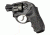 HOGUE Ruger LCR Enclosed Hammer Piranha Grip G10, Solid Black 78139