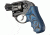 HOGUE Ruger LCR Enclosed Hammer Smooth G10, G-Mascus Blue Lava, 78668