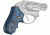 Hogue Ruger LCR Enclosed Hammer Smooth G10, G-Mascus Blue Lava, 78668