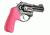 Hogue Ruger LCR No Finger Groove Rubber Tamer Cushion Grip Pink 78037