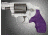 HOGUE S&amp;W J Frame Round Butt Rubber Bantam Style Grip Purple 61006
