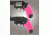 Hogue S&amp;W J Frame Round Butt Grip, Centennial/Body Guard Rubber, Tamer Grip, Pink 82287