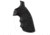 Hogue S&amp;W K&amp;L Frame Square Butt Grip, Finger Grooves, Piranha, G10, Black, 10139
