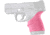 Hogue S&W M&P 45 Shield HandALL Beavertail Grip Sleeve, Pink, 18307
