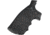 Hogue S&amp;W N Frame Square Butt Grip, Finger Grooves, Piranha, G10 - G-Mascus, Black/Grey, 29137