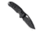 Hogue Sig K320 AXG Pro Folding Knife, 3.5in, Black Cerekote Finish, CPM-S30V, Drop Point, Black Handle, 6061-T6 Hard-Anodized Aluminum Handle, 36374