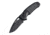 Hogue Sig K320 AXG Pro Folding Knife, 3.5in, Black Cerekote Finish, CPM-S30V, Drop Point, Black Handle, 6061-T6 Hard-Anodized Aluminum Handle, 36374