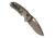 Hogue Sig K320 AXG Scorpion Folding Knife, 3.5in, FDE Cerekote, CPM-S30V, Drop Point, FDE Handle, 6061-T6 Hard-Anodized Aluminum Handle, 36378