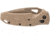 Hogue Sig K320 M17/M18 Folding Knife, 3.5in, Drop Point, Partially Serrated, Coyote Tan, 36373