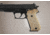 Hogue SIG Sauer P220 American Chain Link G-10 - G-Mascus Tan 20117-TAN
