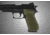 Hogue Sig Sauer P220 Handgun Grip Sao American Checkered Aluminum Matte Green Anodized 21151 1h Gu 21151