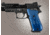Hogue SIG Sauer P220 SAO American Flames Aluminum - Blue Anodized 21123