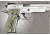 HOGUE SIG Sauer P226 DA/SA Allround Checkered G10, G-Mascus Green, Green 23158