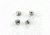 Hogue Sig Sauer P238/P938 Screws, 4 Hex Head, Short, Stainless Steel 38019