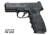 Hogue SIG Sauer P320 Full Size HandALL Beavertail Grip Sleeve, Black, 17600