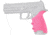 Hogue SIG Sauer P320 Full Size HandALL Beavertail Grip Sleeve, Pink, 17607